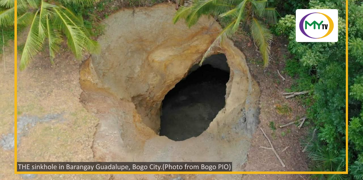 Sinkhole in Bogo widens further, controlled zone advised - related article thumbnail