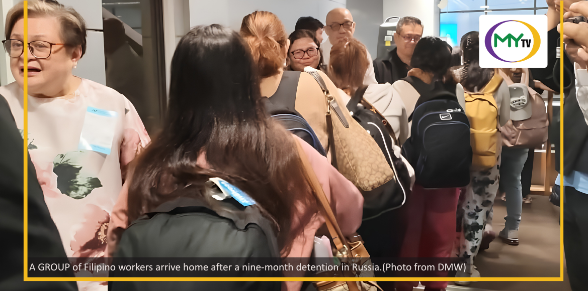 Detained for 9 months in Russia, 24 Filipino workers finally return home  - related article thumbnail