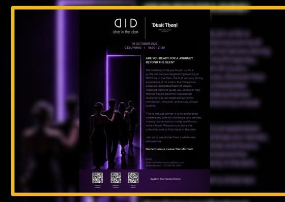 DID – Dine in the Dark Invites Guests to Rediscover Dining Through the Senses at Dusit Thani Mactan Cebu - related article thumbnail