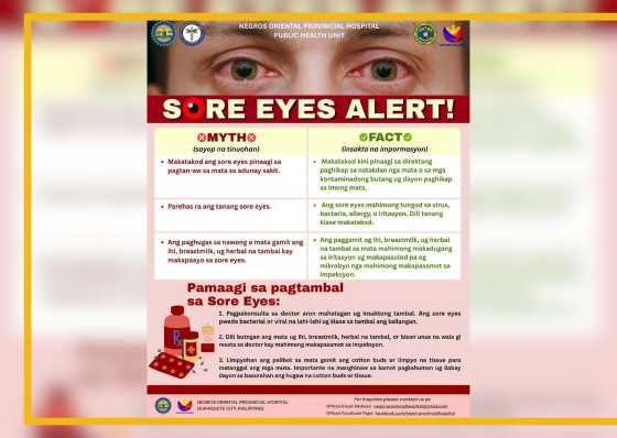 Classes in NegOr suspended due to sore eyes - related article thumbnail
