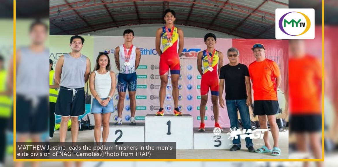 Hermosa, Caluya show might in Camotes triathlon - Sports article