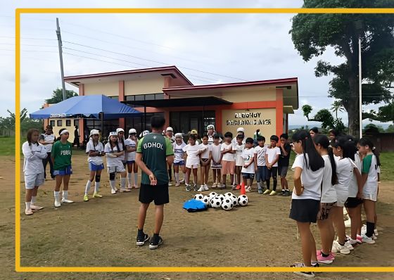Bohol athletes sharpen skills thru Hanas program - related article thumbnail