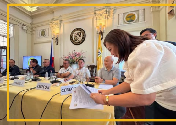 Baricuatro signs 2 EOs addressing power supply woes in Cebu - related article thumbnail