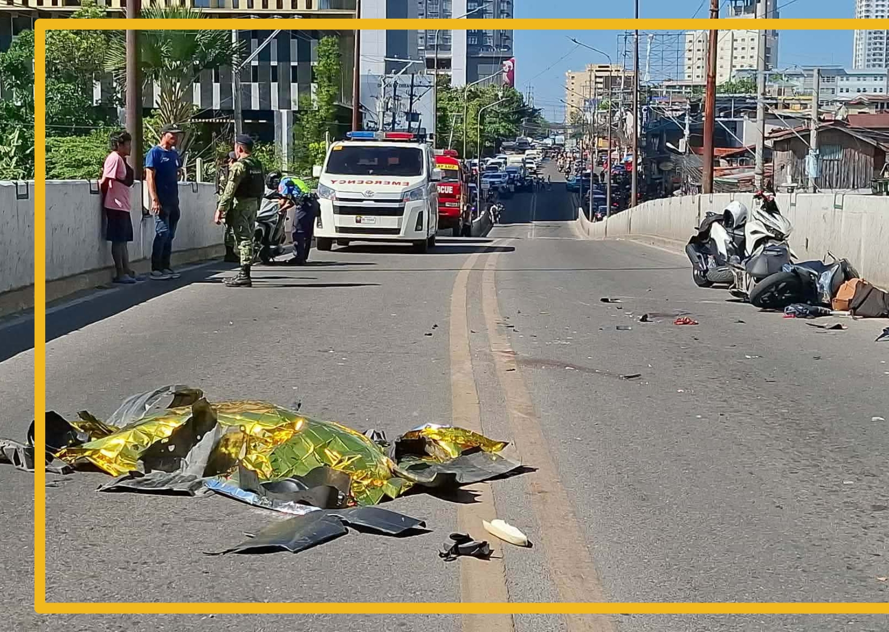 Ambulance driver in fatal flyover crash charged - related article thumbnail