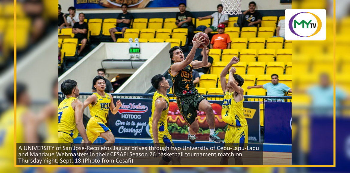 USJ-R blows out UCLM for first win in Cesafi hoops - article image