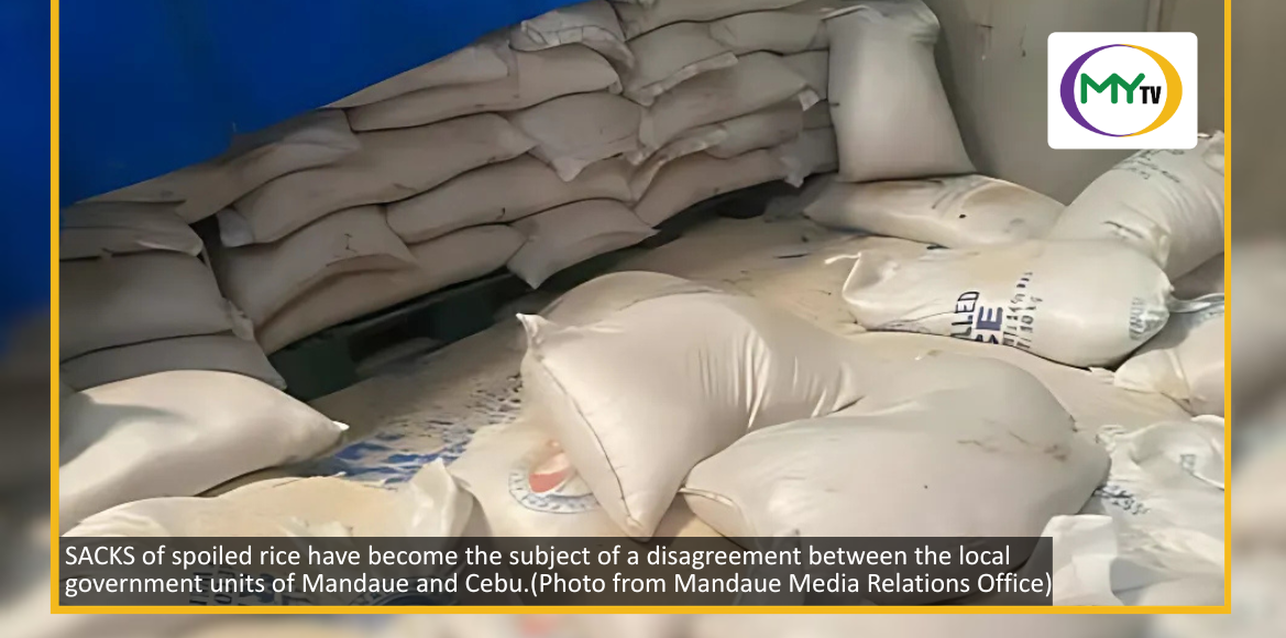 Capitol, Mandaue argue over spoiled rice - article image