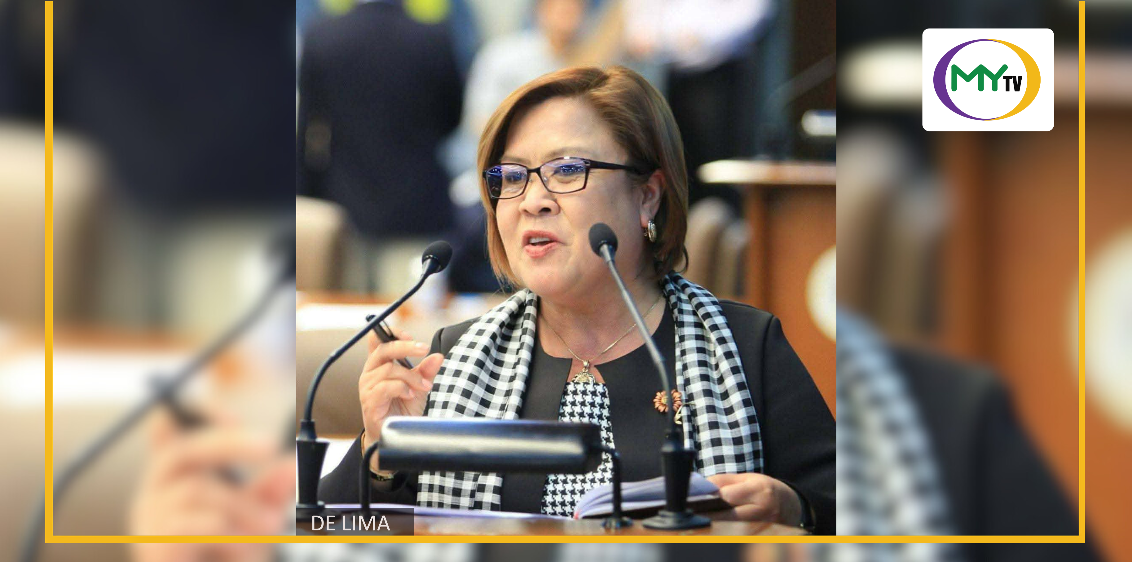 De Lima slams Duterte for skipping ICC hearing  - article image