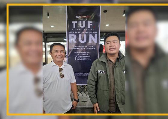 TUF Barbershop highlights 11th anniversary with fun run - related article thumbnail