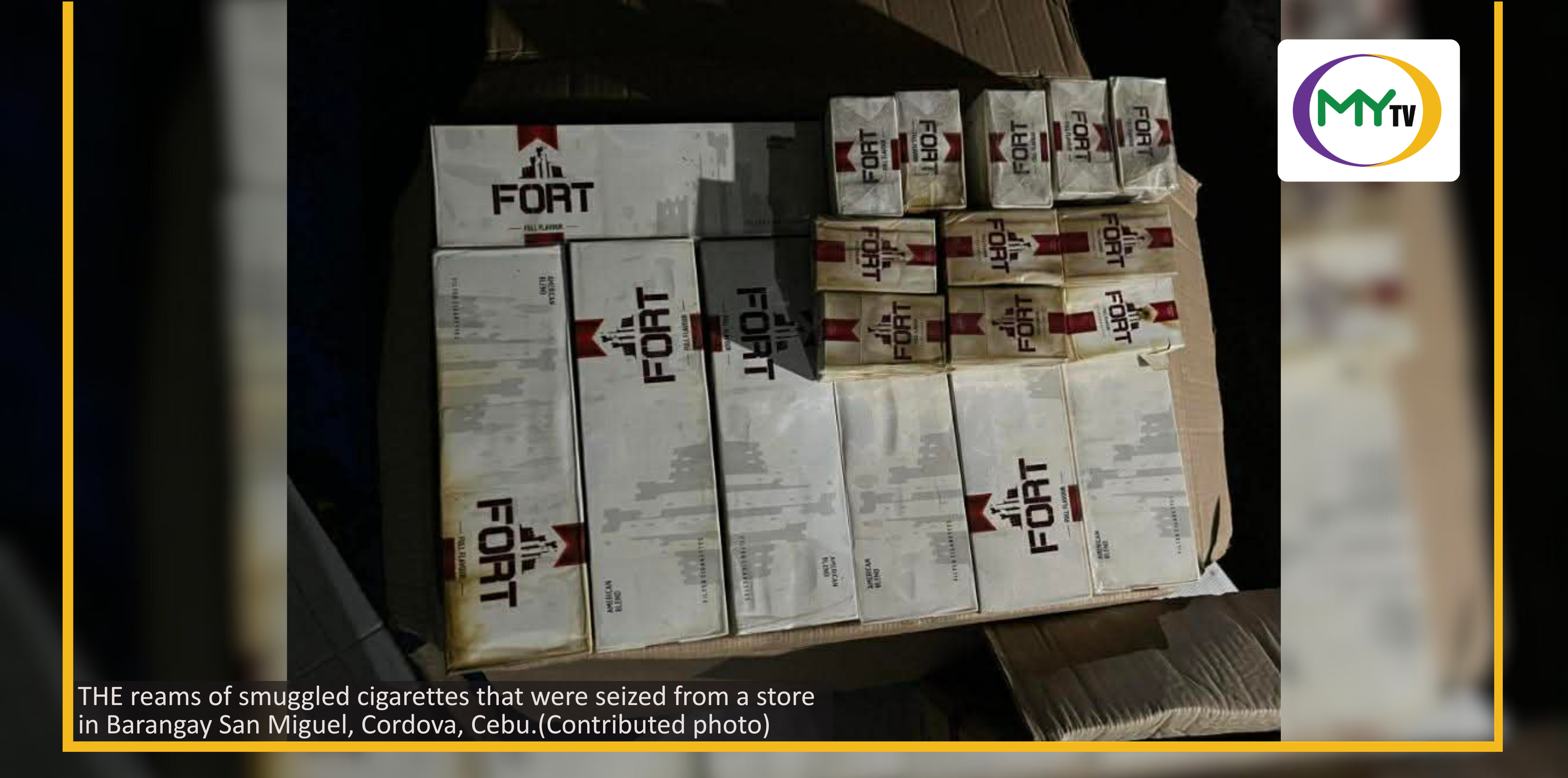 Smuggled cigarettes seized in Cordova - article thumbnail