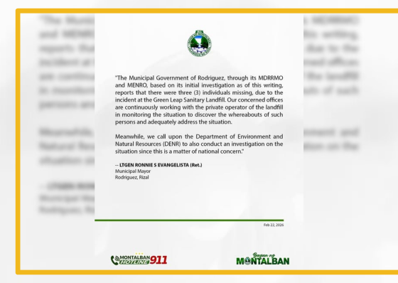 3 missing in Rizal trash slide - related article thumbnail