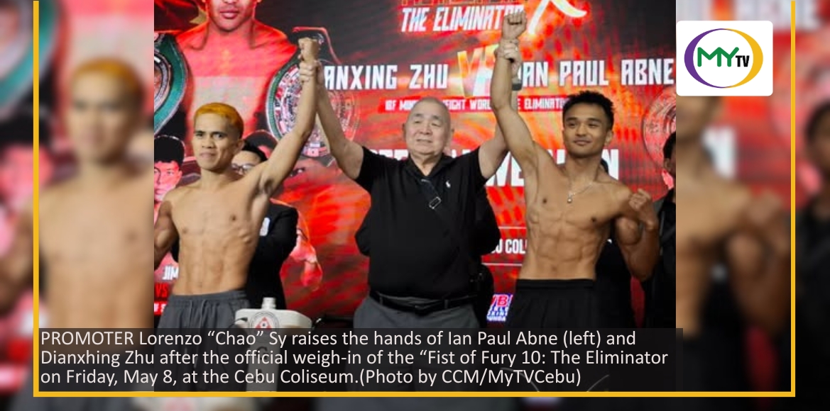 FIST OF FURY 10: Abne, Chinese foe make weight, ready to wage war - article image