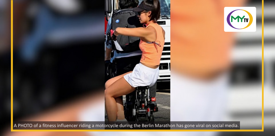 Fitness influencer loses sponsor after bicycle ride during Berlin Marathon - article image