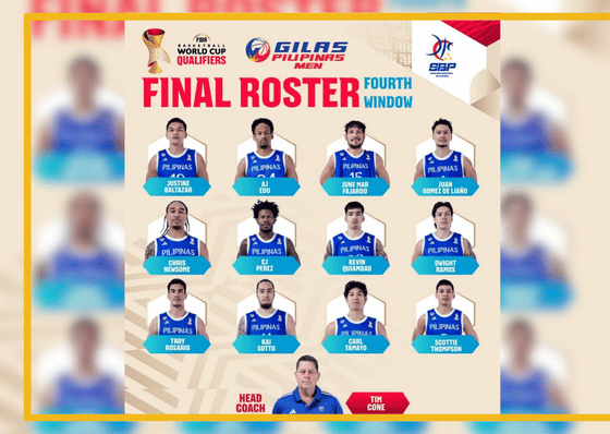Gilas battles Jordan as 2nd round of FIBA World Cup qualifiers starts - related article thumbnail