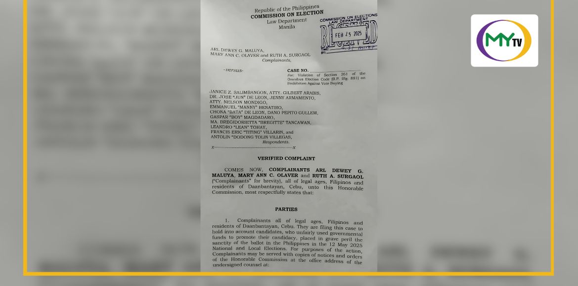Residents accuse Salimbangon, 12 Daanbantayan bets of vote-buying - article image