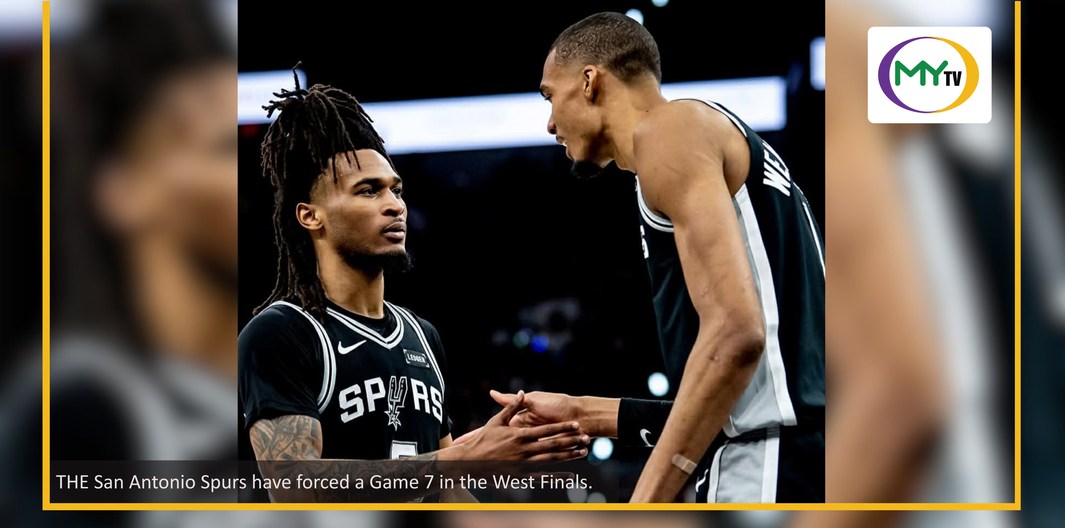 WEST FINALS: Spurs force Game 7  - related article thumbnail