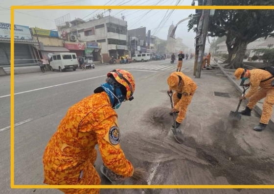 Mayon ashfall displaces thousands - related article thumbnail