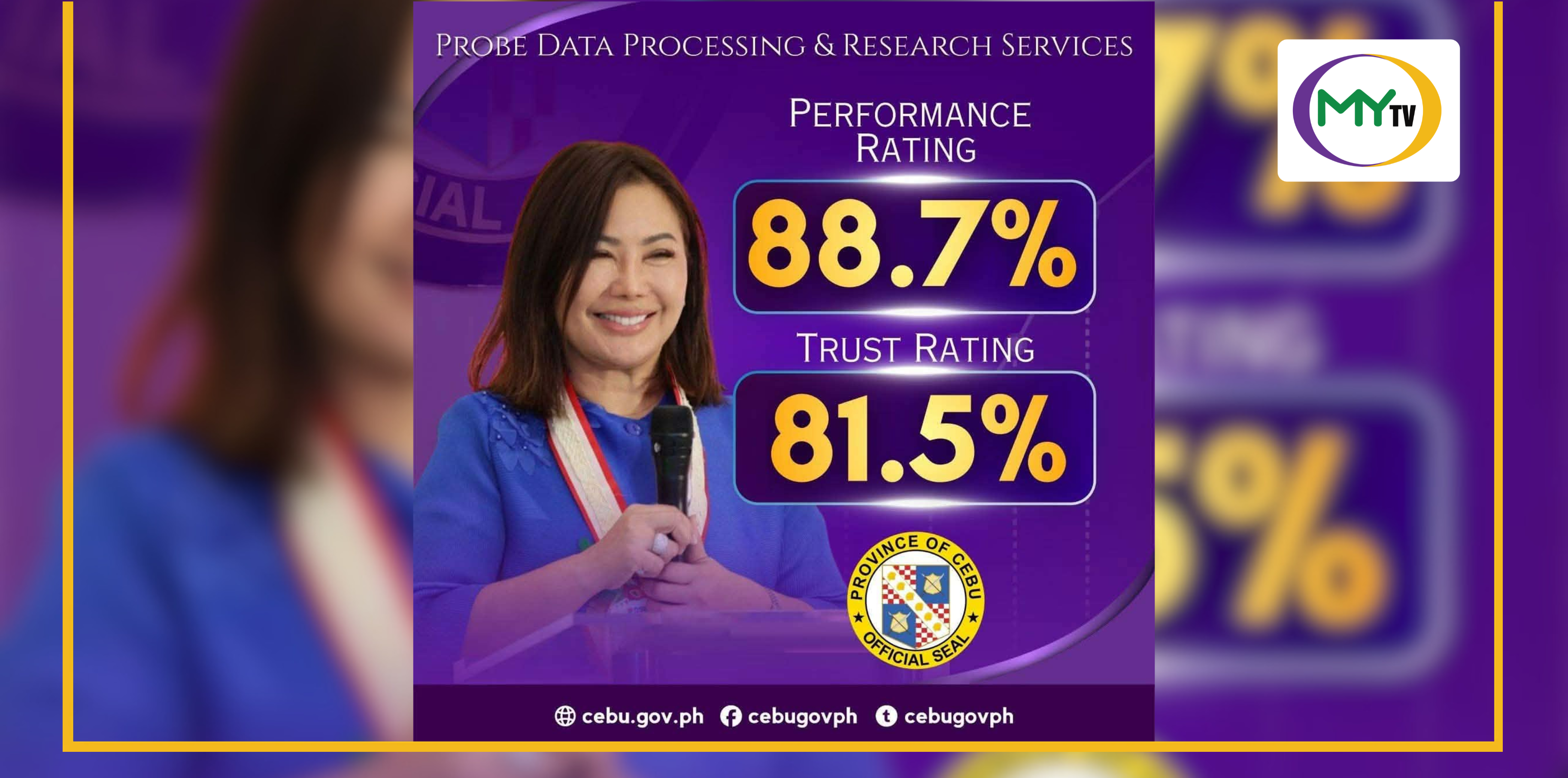SURVEY GALORE: Separate poll shows Pam score high trust rating  - related article thumbnail