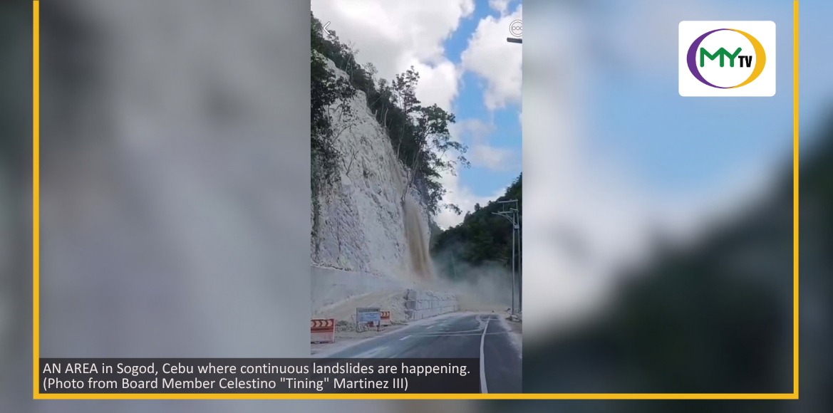 PB member raises alarm over continuous landslide in Sogod  - article image