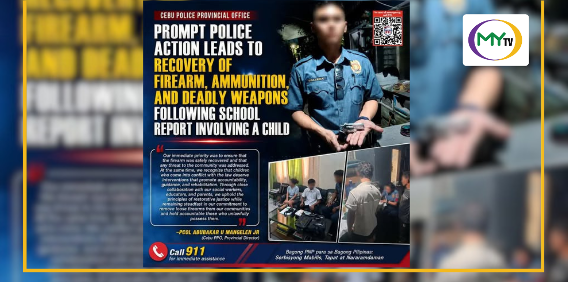 Gun, ammunition recovered from Liloan student - related article thumbnail