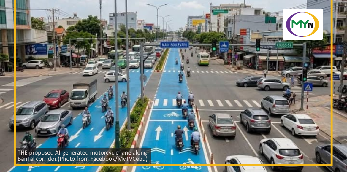 ‘Kanang tugma pud sa sitwasyon sa atong kalsada’: AI-generated bike lane proposal in BanTal hit - related article thumbnail