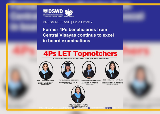5 former 4Ps beneficiaries land top spots in 2026 LET  - related article thumbnail