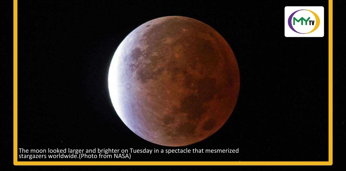 CELESTIAL SPECTACLE: Supermoon and Lunar Eclipse Captivate Stargazers - article image