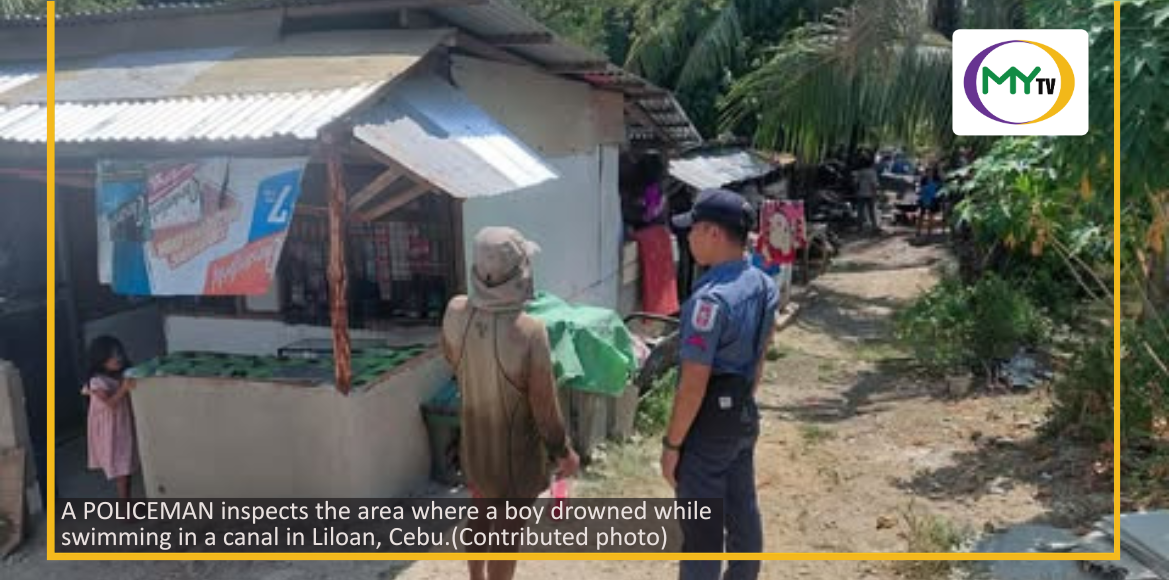 Boy drowns in Liloan canal - Local article