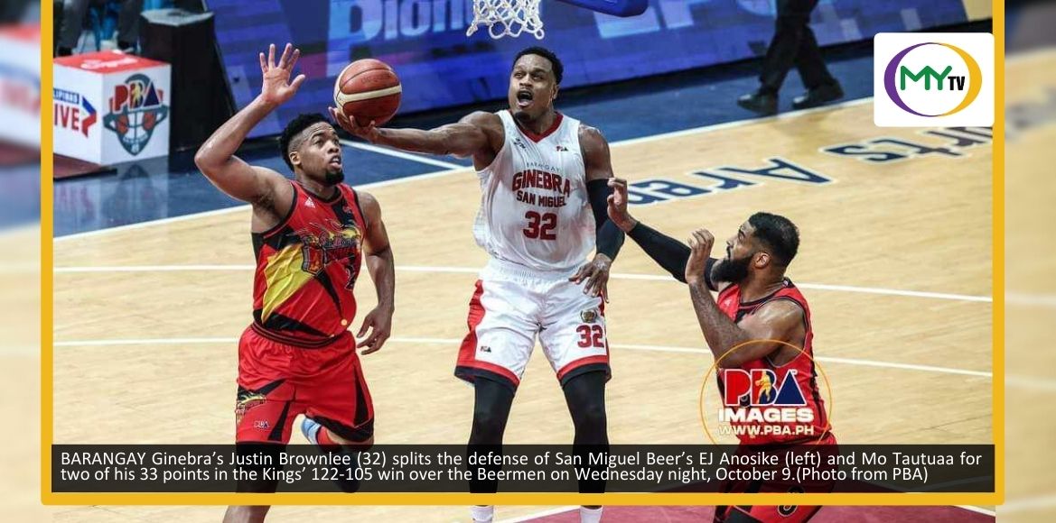 Brownlee, Ginebra bombard SMB from long range in PBA semis opener - article image