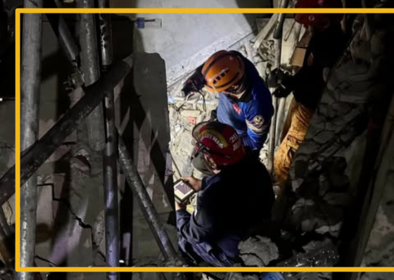PAMPANGA BUILDING COLLAPSE: Death toll hits 4 as rescuers dig by hand for 17 missing  - related article thumbnail