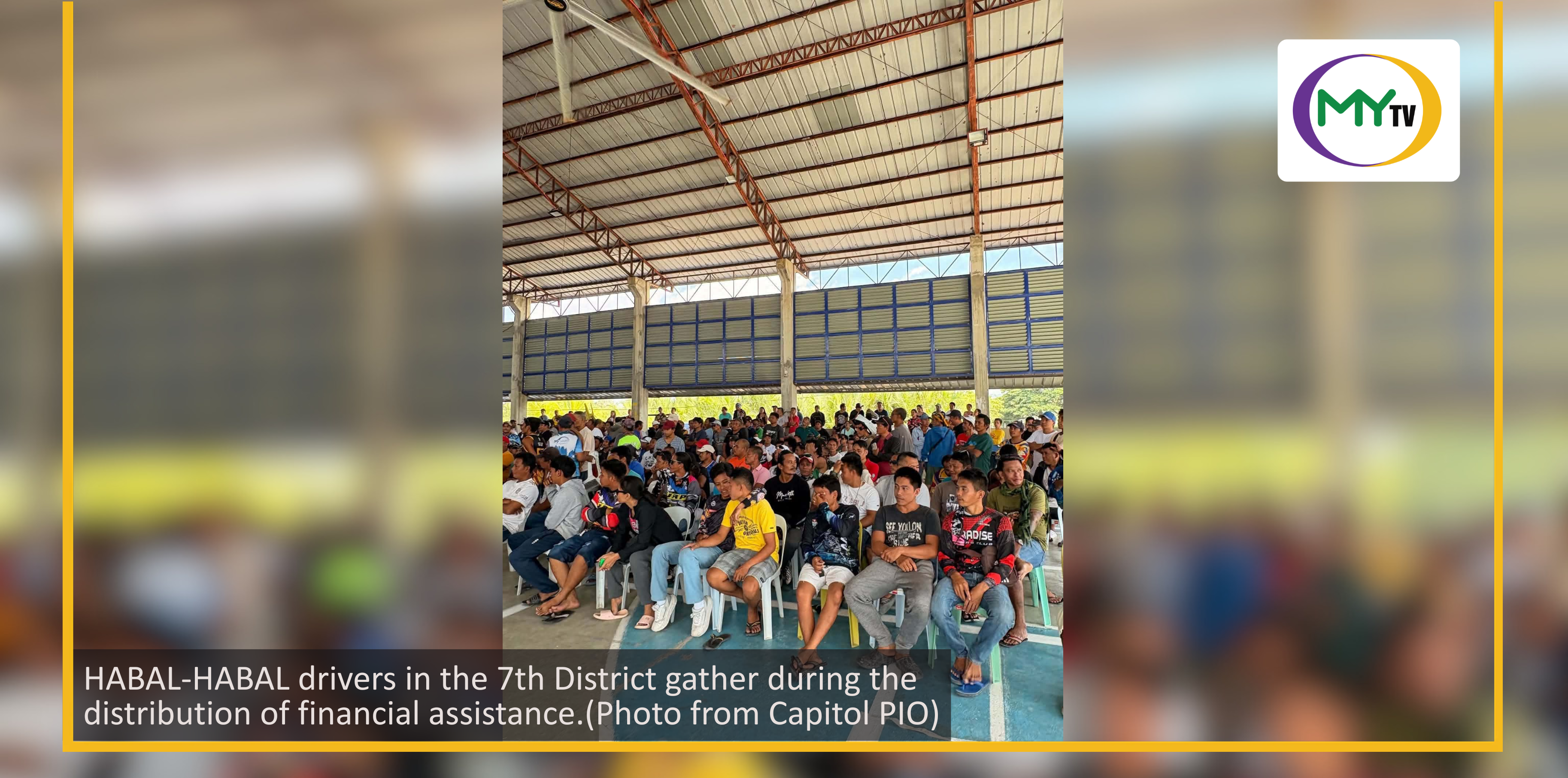 Capitol distributes cash aid to ‘habal-habal’ drivers in 7th district - related article thumbnail
