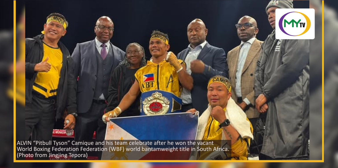 Grieving Filipino boxer seizes world title belt in South Africa - article thumbnail