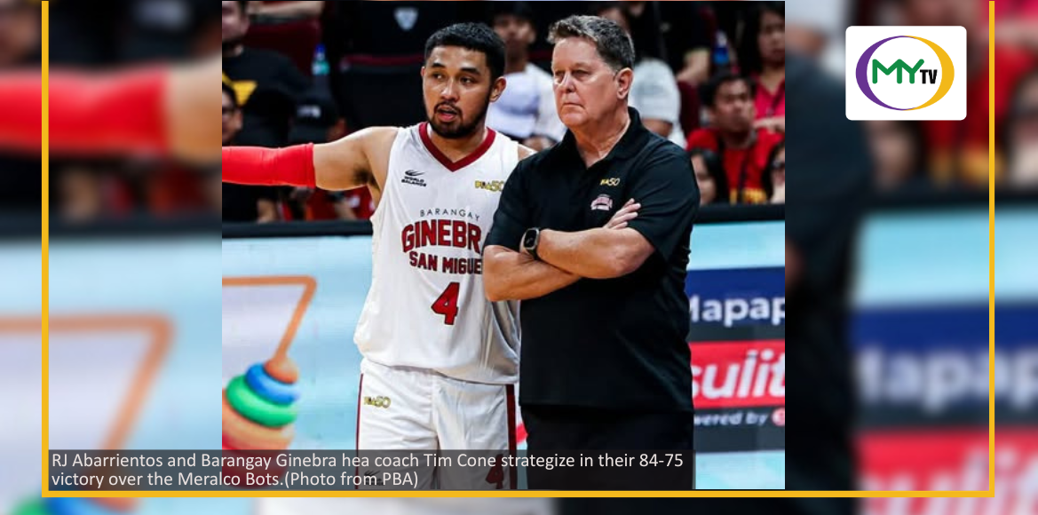 Abarrientos snaps slump, leads Ginebra over Meralco - article thumbnail