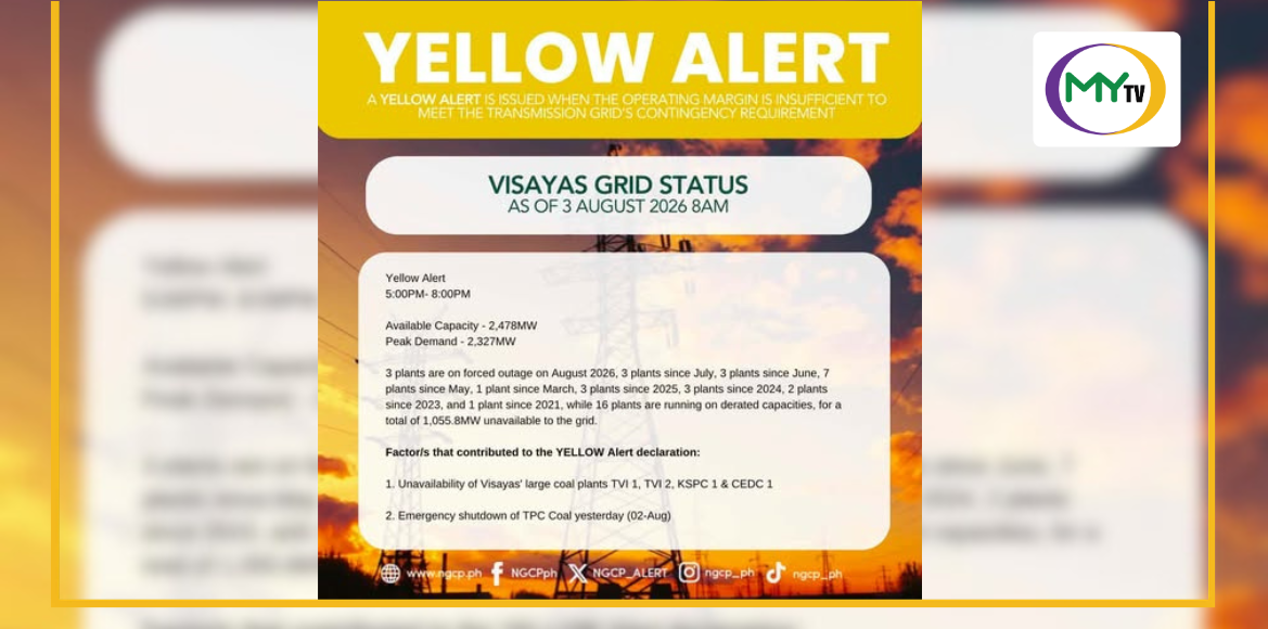 Visayas grid on thin reserves again as power plant outage triggers yellow alert - related article thumbnail