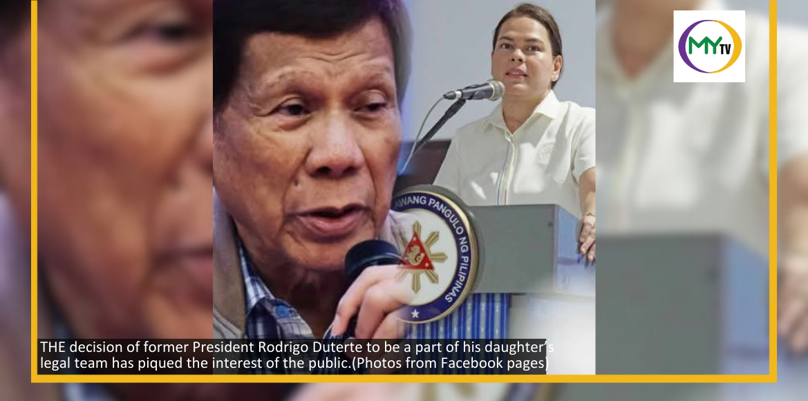 ‘MY FATHER, MY LAWYER’: Ex-President Duterte joining Sara’s legal team draws mix reaction - article image