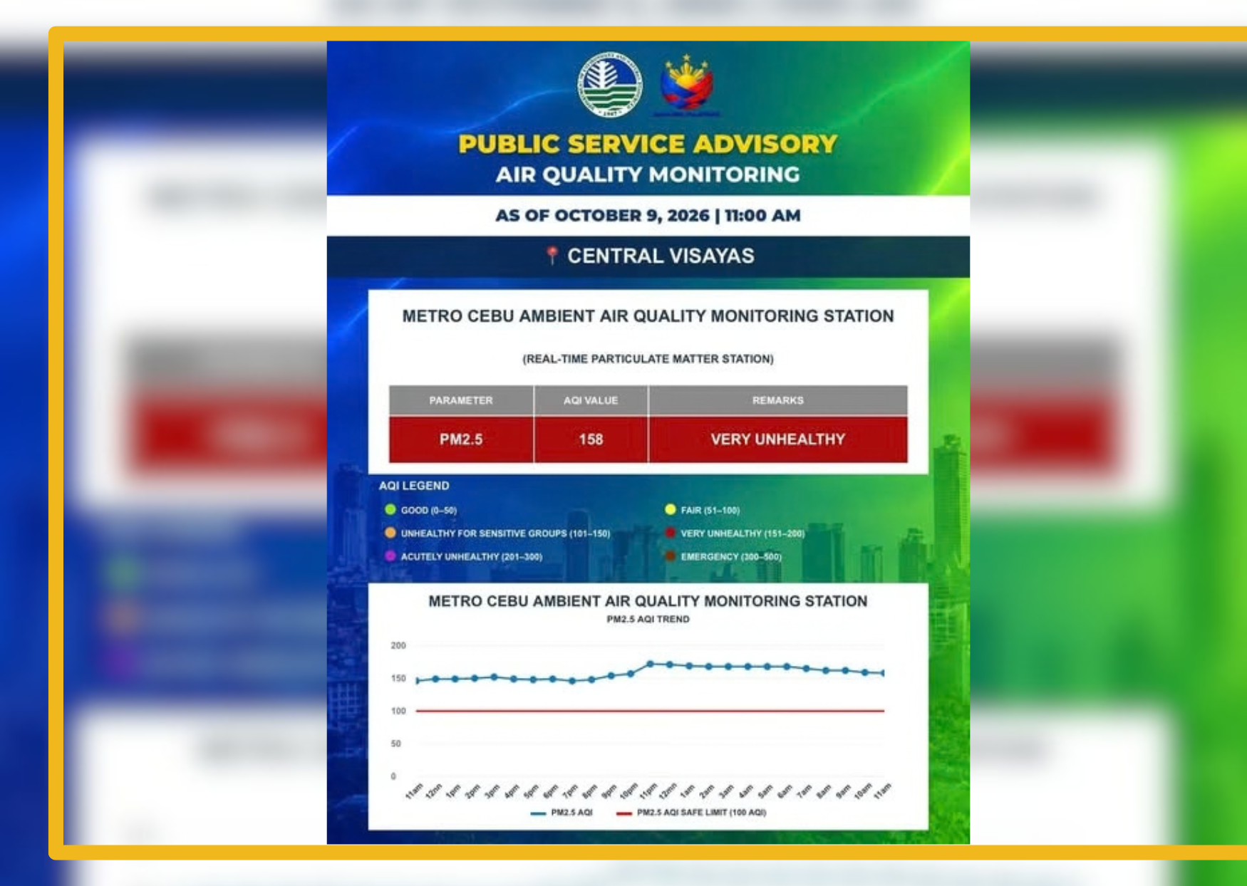 Air pollution in Metro Cebu may persist as cooler weather traps pollutants  - related article thumbnail