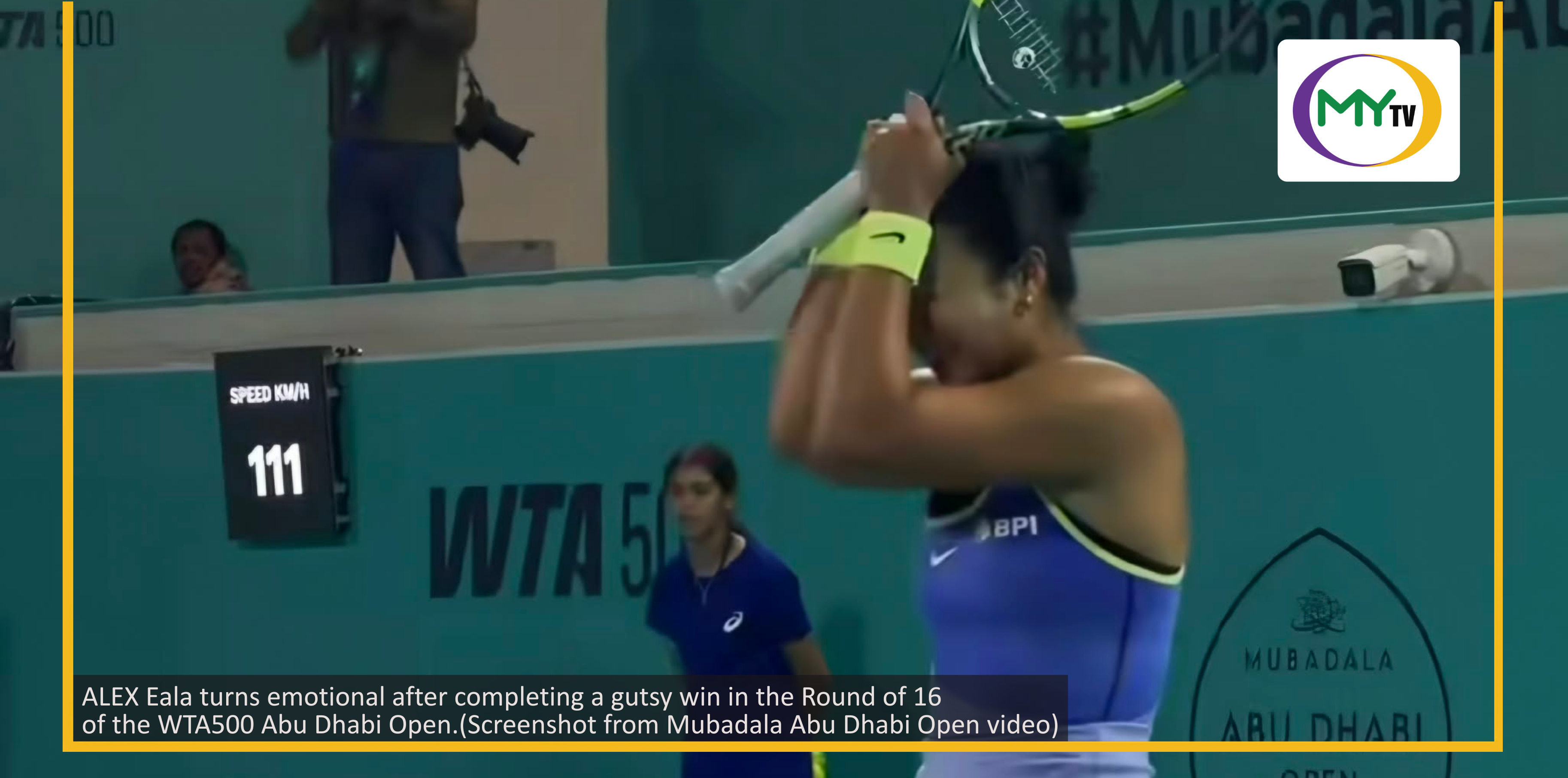 Eala shows poise, advances to Abu Dhabi Open quarters  - article image