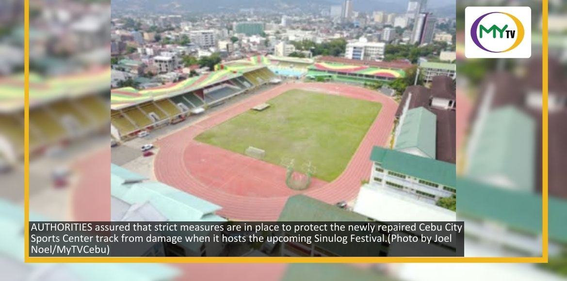 SINULOG VENUE: Cebu City handling newly repaired CCSC track oval with care - article image