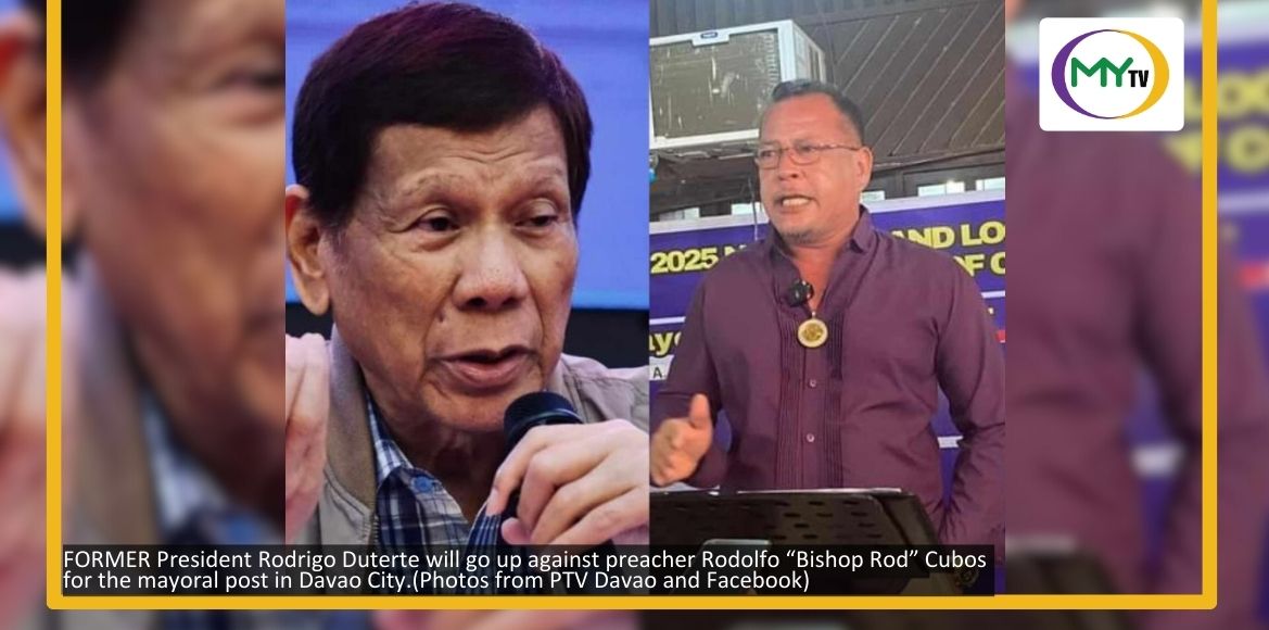 ‘Bishop Rod’ versus Digong in Davao mayoral race | National News | MYTV