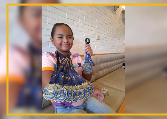 Cebuana swimmer set for Batang Pinoy debut - related article thumbnail