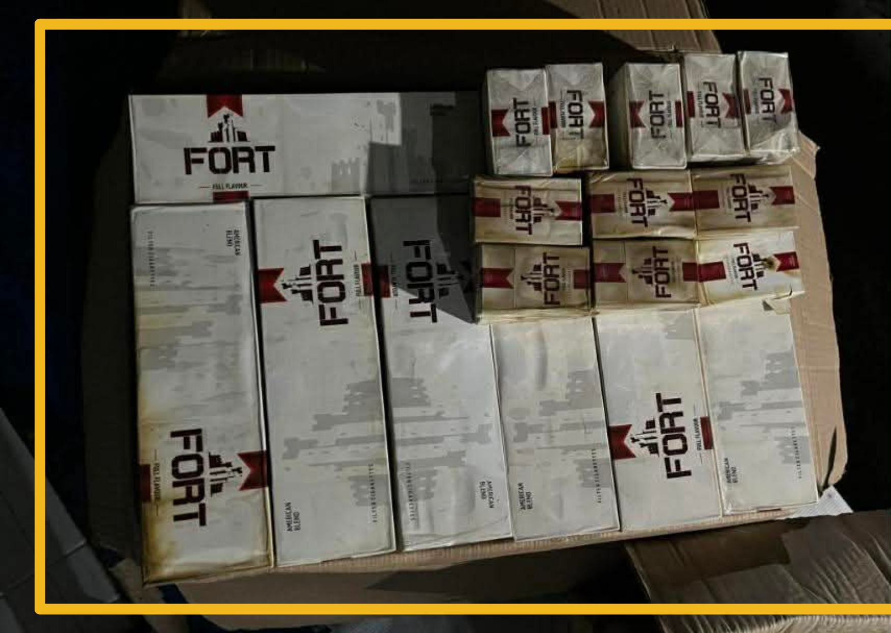 Smuggled cigarettes seized in Cordova - related article thumbnail