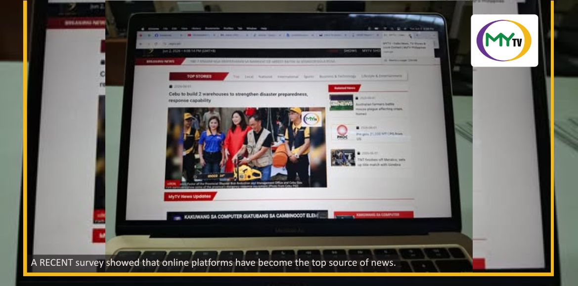 Poll: Most Filipinos rely on Internet for news - article image