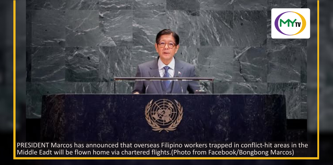 PH gov’t taps charter flights to bring OFWs home from Middle East conflict zones  - related article thumbnail