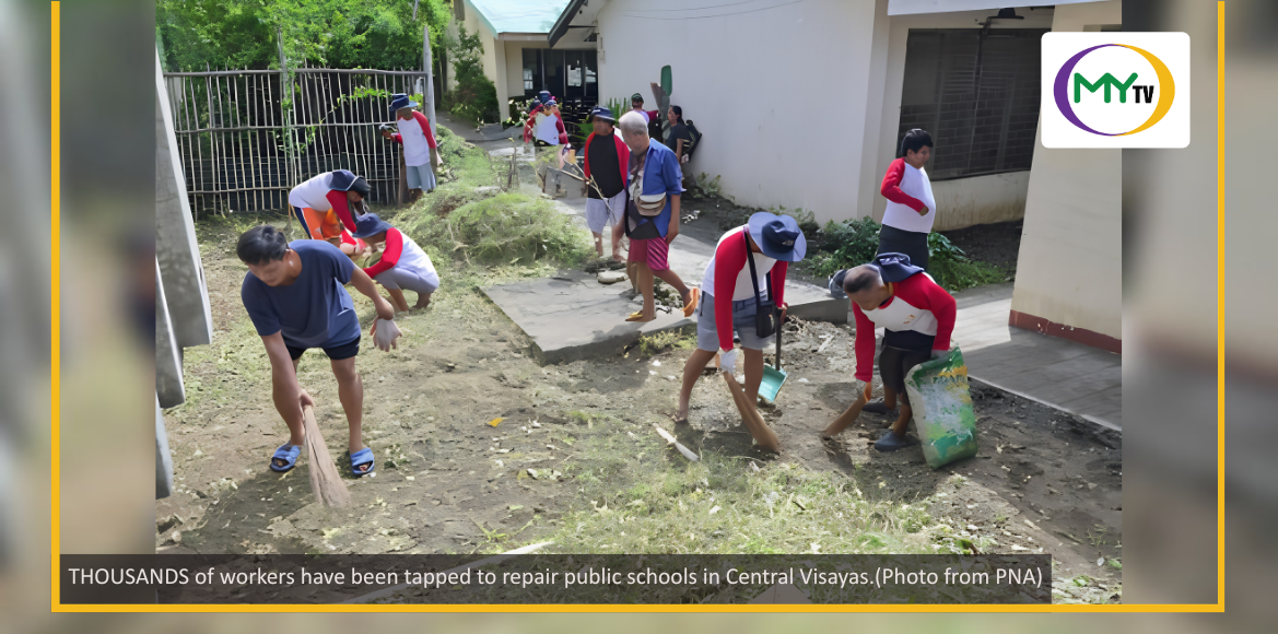 Thousands of informal workers tapped for schools rehab in Central Visayas  - related article thumbnail