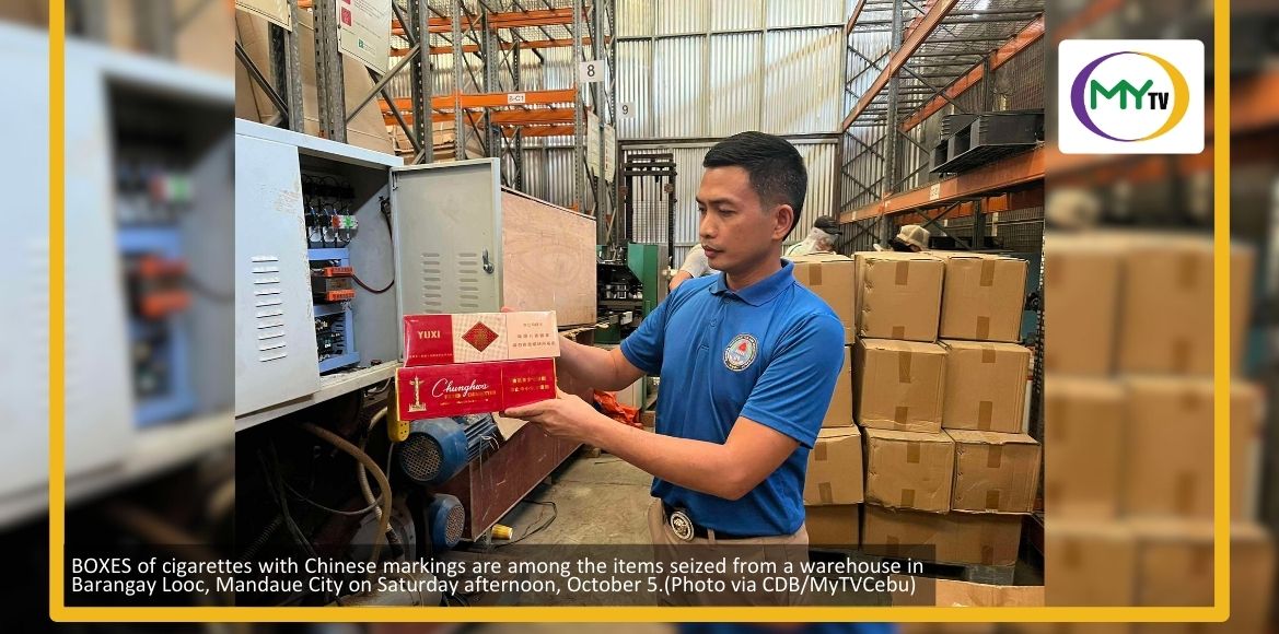 Fake cigarettes, machines seized from Mandaue warehouse - article image