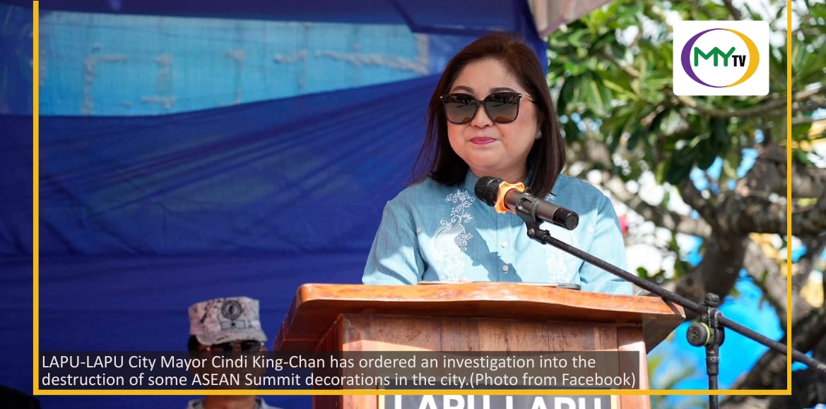 Police probe destruction of ASEAN decor in Lapu-Lapu - related article thumbnail