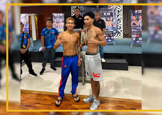 All set for battle of undefeated as Laspoña, Paciones make weight - related article thumbnail