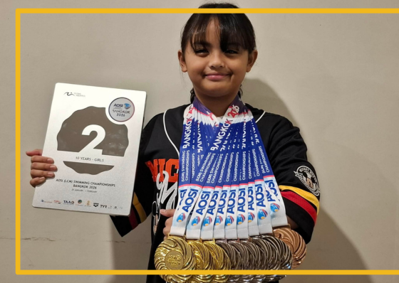 Cebuana swimmer reaps medals in Thailand - related article thumbnail