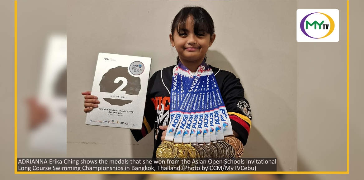 Cebuana swimmer reaps medals in Thailand - related article thumbnail