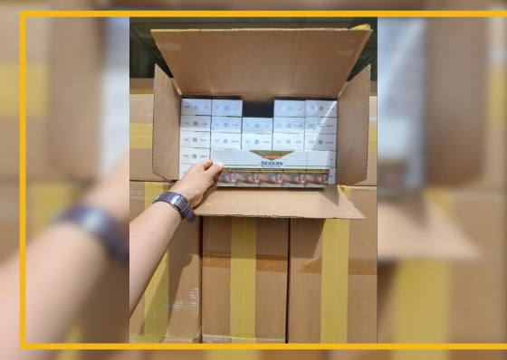 P600-million worth of smuggled cigarettes seized in Cebu  - related article thumbnail