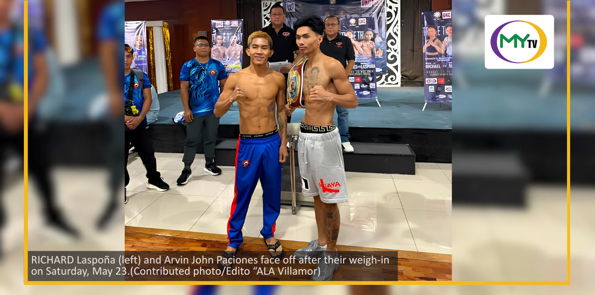 All set for battle of undefeated as Laspoña, Paciones make weight - related article thumbnail